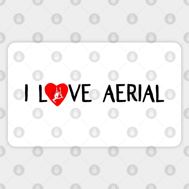 I love Aerial Magnet by LaBellaCiambella